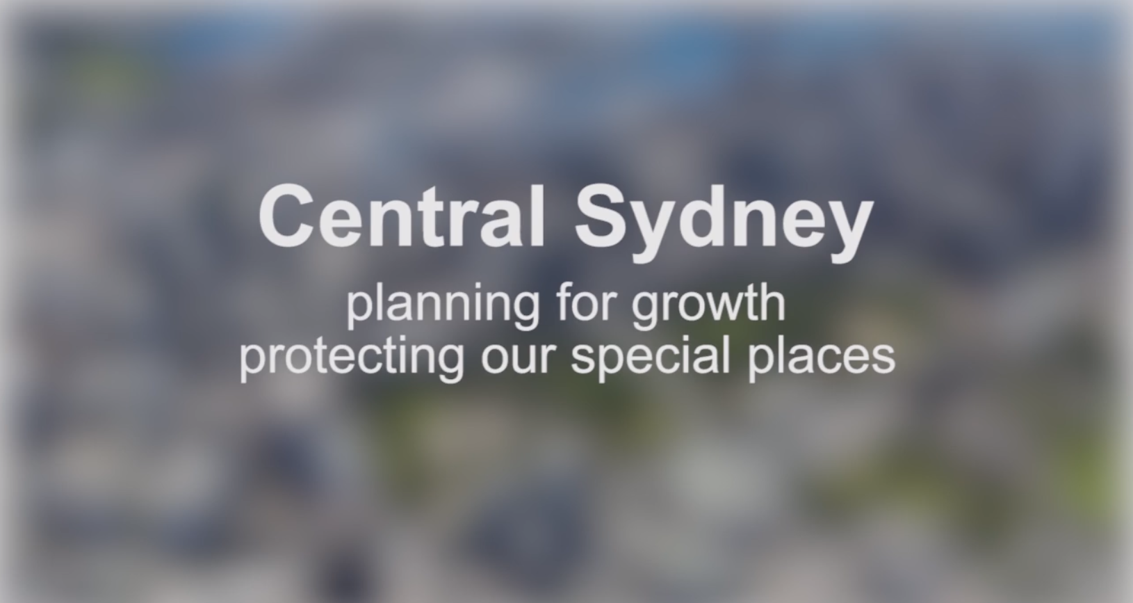 Central Sydney image for video
